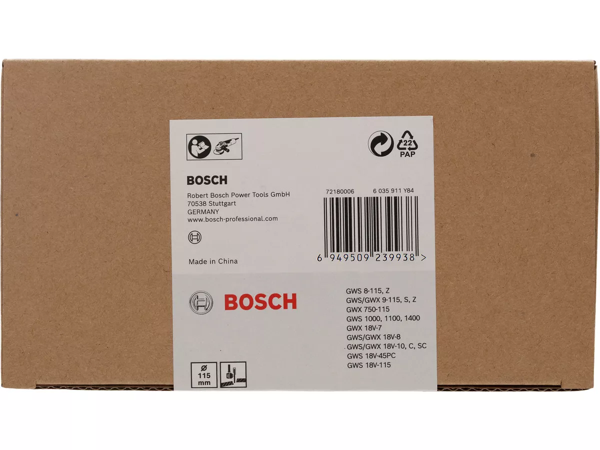 Capot de protection tronçonnage Ø115mm réf. 2 608 000 754